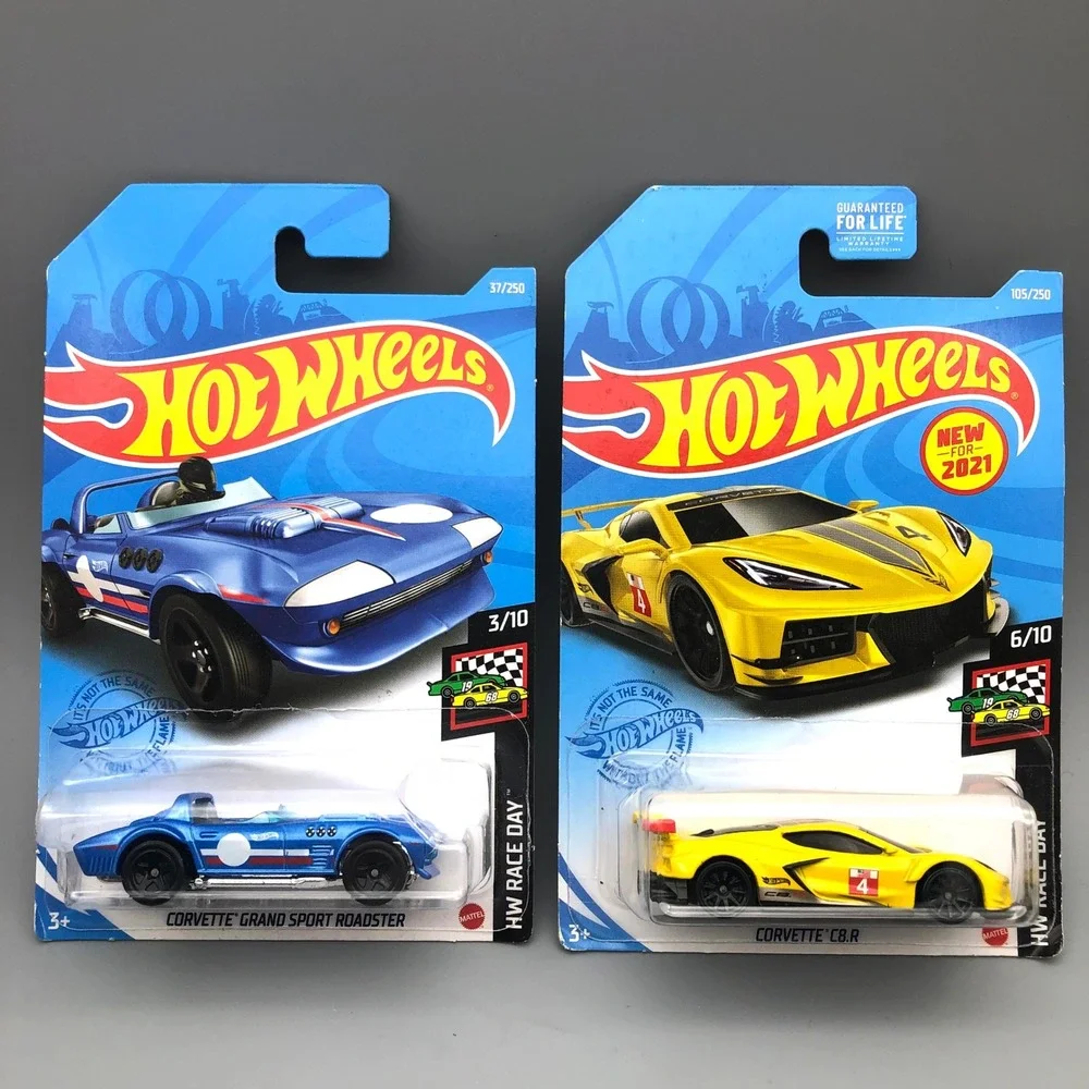 Hot Wheels HW Race Day Corvette C8.R & Grand Sport Roadster Chevy Diecast‎ 1/64